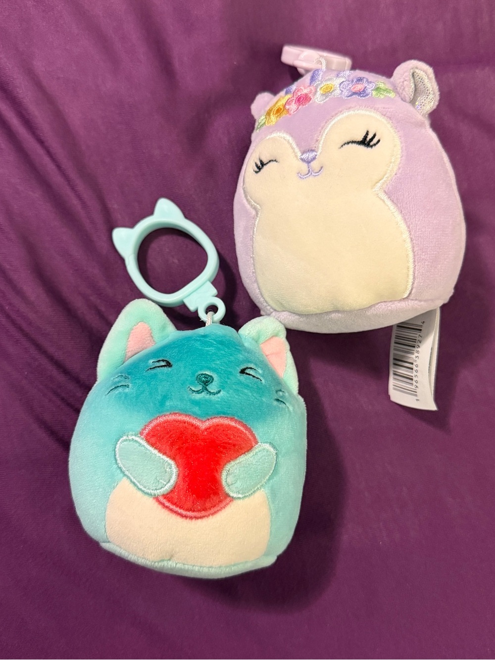 Squishmallows Mini Plush Keychains bundle